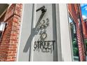 Close-up view of the building address, showcasing a modern and elegant design with clear visibility at 622 E 10Th St # 310, Indianapolis, IN 46202