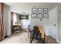 Cozy dining area with lots of natural light with decor and view to kitchen at 250 N 18Th Ave, Beech Grove, IN 46107