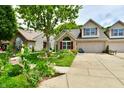 Lovely home featuring a well-manicured lawn and a two-car garage at 2805 Rylee Ct, Greenwood, IN 46143