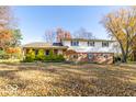 Two-story home with a brick and siding exterior and well-manicured landscaping at 2457 N Centerline Rd, Franklin, IN 46131
