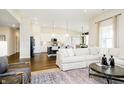 Bright and airy living space with an open floor plan leading to the kitchen at 138 Rock Island Rd, Westfield, IN 46069