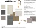 Modern farmhouse kitchen elements featuring neutral tones and high-end finishes at 21025 Thornborough Dr, Westfield, IN 46074