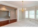 Open dining room with a large bay window at 725 Ridge Gate Dr, Brownsburg, IN 46112