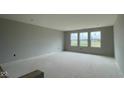 A bright living room features large window overlooking the lawn at 6367 Stone Side Dr, Plainfield, IN 46168