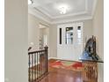 Elegant foyer with hardwood floors and lots of natural light at 1457 Birdsong Dr, Westfield, IN 46074