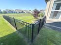 The property features a large, fully fenced backyard at 5103 Covington Ave, McCordsville, IN 46055