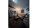 Comfortable living room with an open view to the kitchen at 4607 Melrose Ave, Indianapolis, IN 46241