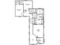Second floor plan showing bedrooms, bathrooms, laundry room, and loft area at 15934 Meadow Frost Ct, Fishers, IN 46037
