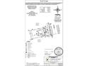 Plot plan showing lot dimensions and location of house, driveway, and public walk at 2157 Bear Oak Way, Shelbyville, IN 46176
