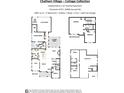 Detailed floor plan showcasing a spacious layout with five bedrooms and a two-car garage at 20005 Gansett Rd, Westfield, IN 46074