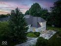 Beautiful two-story home with well-maintained landscaping and attached garage at 12450 Petalon Trce, Fishers, IN 46037