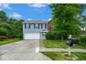 Inviting home featuring a well-maintained front yard and classic mailbox at 8047 Red Barn Cir, Indianapolis, IN 46239