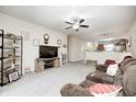 Open-concept living area with ample space for relaxation and entertainment at 1331 Mccormicks Cir, Danville, IN 46122