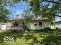 Charming single-story home featuring a inviting front porch and beautiful lawn at 1919 Manor Dr, Lebanon, IN 46052