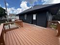Spacious back deck with railings, offering a great outdoor living space at 3962 Graceland Ave, Indianapolis, IN 46208