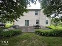 Back patio area with plenty of space for outdoor dining and entertaining at 10780 Affirmed Dr, Indianapolis, IN 46234