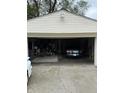 Spacious two car garage at 3301 S Lockburn St, Indianapolis, IN 46221