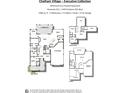 Detailed floor plan showcasing a spacious layout with six bedrooms, study, and a three-car garage at 1439 Chatham Hills Blvd, Westfield, IN 46074