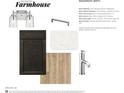 Modern farmhouse basement bathroom design with dark cabinetry, quartz countertops, and chrome fixtures at 6618 Dogwood Dr, McCordsville, IN 46055