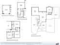 Detailed floor plan showcasing optional finished lower level and second level without loft at 10201 - Lot 2 N Alford Rd, Fortville, IN 46040