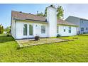 Exterior back of house with a patio and grass yard, good for entertaining at 431 Alton Dr, Greenwood, IN 46143