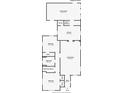 Detailed floor plan showcasing the layout of the home, including room dimensions for living spaces at 95 S 11Th Ave, Beech Grove, IN 46107