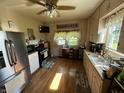 Functional kitchen with stainless steel appliances and ample natural light from windows at 9721 S 100 E, Pendleton, IN 46064