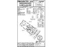Detailed plot plan showing the layout of the property at 8662 Hollander Dr, Camby, IN 46113
