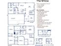 Detailed floor plan showcasing a spacious layout with 4 bedrooms and 2.5 bathrooms at 19804 Atwater Ave, Sheridan, IN 46069