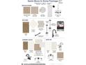Quick Move-In Home Package featuring kitchen and bath finishes with flooring, countertops and appliances at 12210 Vera Ct, Noblesville, IN 46060