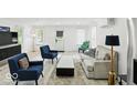 Bright living room with stylish furniture and modern decor at 1324 E 9Th, Indianapolis, IN 46202
