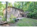 Backyard showing grass and an outdoor deck at 7303 W Division Rd, Bargersville, IN 46106