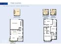 Detailed floor plan showcasing the layout of the home at 9215 Hawley Dr, Indianapolis, IN 46216