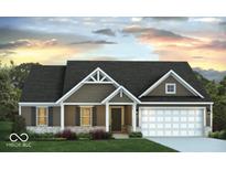 Charming single-Gathering home featuring a well-manicured lawn and a two-car garage at 8165 Cindy Cir, Martinsville, IN 46151