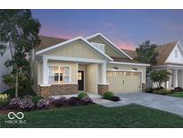 Attractive Craftsman style home with a two-car garage and landscaping at 196 Brunson St, Westfield, IN 46074