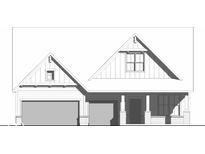 Charming home featuring a symmetrical design with a covered front porch and attached two-car garage at 4976 Elaine Ct, Noblesville, IN 46062