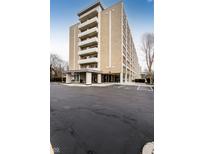 Spacious multi-story condo building featuring private balconies and modern architectural details at 3965 N Meridian St # Apt 2D, Indianapolis, IN 46208