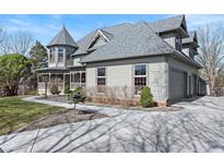 Lovely two-story home featuring a side-entry garage and well-maintained landscaping at 3608 Olive Branch Rd, Greenwood, IN 46143