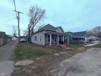 Charming single-Gathering home with a cozy front porch, offering curb appeal and a welcoming entrance at 515 Powell St, Lebanon, IN 46052