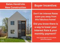 New construction, two-story home with modern design and curb appeal at 315 E Minnesota St, Indianapolis, IN 46225