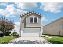 Charming two-story home with a well-maintained lawn and inviting curb appeal at 16780 Lowell Dr, Noblesville, IN 46060