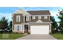 Charming two-story home featuring a two-car garage and classic architectural details at 367 N Post Oak Dr, Mooresville, IN 46158