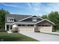 Charming two-story home featuring a brick facade, two-car garage, and neutral color palette at 10307 Gateway Dr, Brownsburg, IN 46234