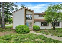 Charming two-story home with unique architectural detail and an inviting front entrance at 3002 Horse Hill W Dr, Indianapolis, IN 46214