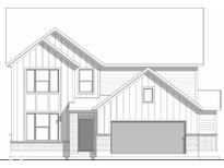 New construction home with two-car garage and charming window details at 6338 Rippling Rock Dr, Plainfield, IN 46168