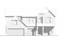 Rendering of a two-story brick home with a prominent garage and welcoming front porch at 6269 Stone Side Dr, Plainfield, IN 46168