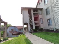 Apartment complex exterior with well-maintained landscaping and visible unit numbers at 2931 Eagles Crest Cir, Indianapolis, IN 46214