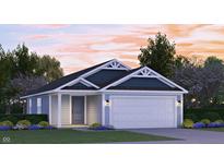 Charming single-Gathering home boasting craftsman-style architecture, a two-car garage, and manicured landscaping at 1073 Fuller Ln, Shelbyville, IN 46176