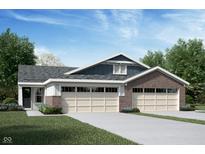 Charming single-story home with a two-car garage and inviting curb appeal at 882 Rosebud Ln, Greenfield, IN 46140