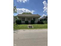 Charming single-story home featuring a well-maintained front yard and inviting entrance at 88 N 15Th Ave, Beech Grove, IN 46107